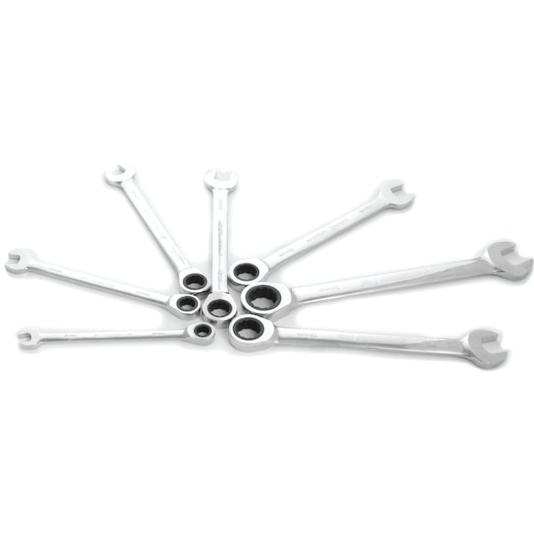 Performance Tool 7-Pc Metric Ratcheting Wrench Set Wrench Set Rtch, W30631 W30631 - main