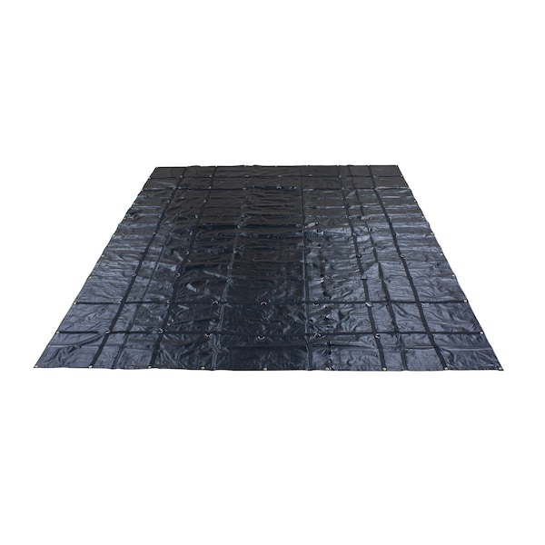 Mytee Products 16ft x 30ft Steel Tarp Heavy Duty 18 Oz 2 Rows of D-rings ST16-30 - main