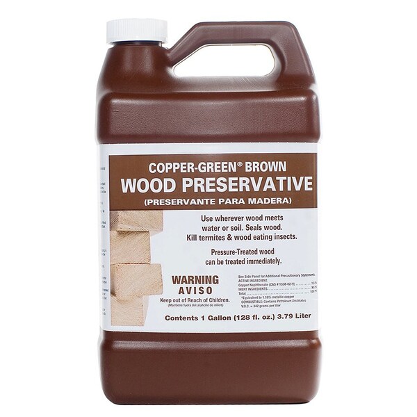 Green Products Co 1 Gal Green Products 33001 Brown Copper-Green Wood Preservative 33004 - main