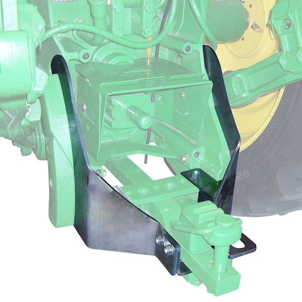 K&M Mfg Drawbar Reinforement for John Deere 8030/R Series Tractors Original Equipment Color 1452 - main