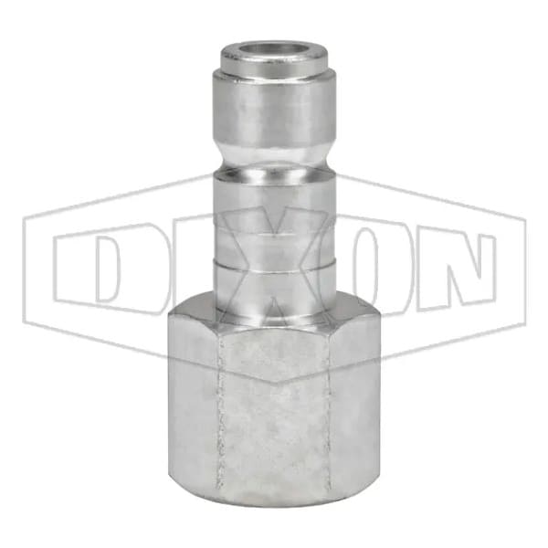 Dixon J Series Tru-Flate Automotive Female Quick Disconnect Pneumatic Plug, 1/2-14 Nominal, 500 psi Pressu J4F4 - main