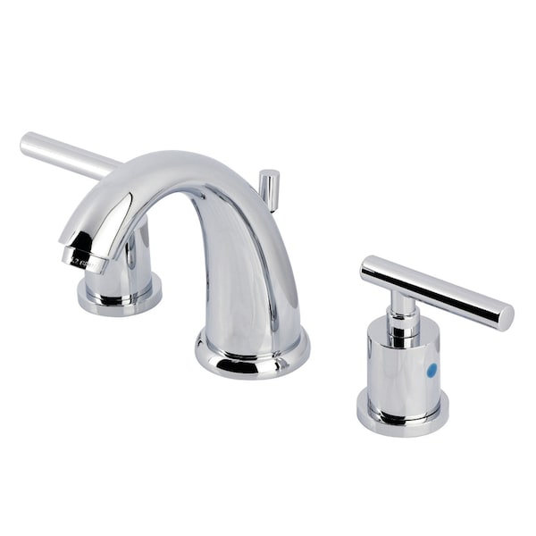 Kingston Brass Widespread Bathroom Faucet with Pop-Up Drain, Polished Chrome KB8981CML - main