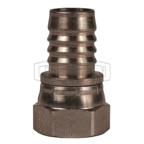 Dixon Suction and Return Line Hydraulic Swivel Stem, 2-1/2-12 in Nominal, 37Deg Female SAE Swivel x Hose Bar 688-32 - main