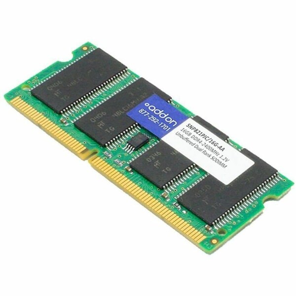 Add-On Addon Dell 16Gb Ddr4-2400Mhz Unbuffered Dual Rank X8 1.2V 260-Pin SNP821PJC/16G-AA - main