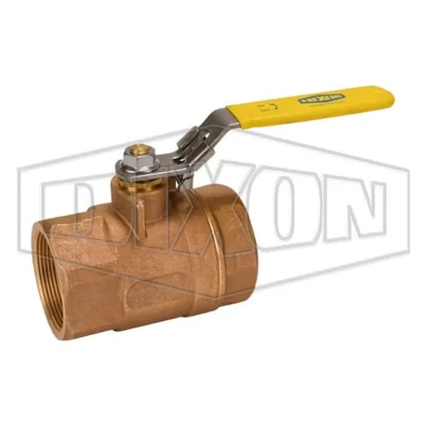 Dixon BBV Safety Vented Ball Valve, 2 in Nominal, FNPT End Style, Bronze Body, Standard Port, RTFE Softgoo BBV200LV - main