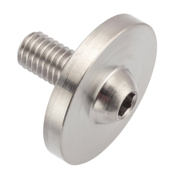 Zoro Select M5-0.80 x Machine Screw, Socket, Plain 18-8 Stainless Steel ZF0M5X10SS - main