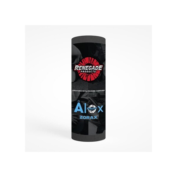 Renegade Products Usa AlOx Structured Polishing Compounds, Full Tube, ZORAX: High Finish Blue CBMZORAX-MBAR - main