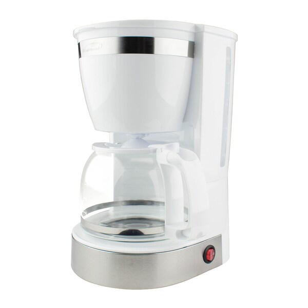 Brentwood Industries 10 Cup 800 Watt Coffee Maker in White TS-215W - main