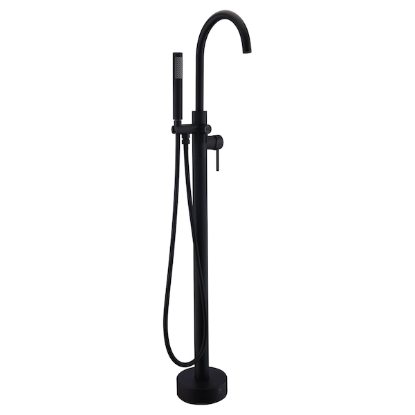 Anzzi Gazelle Series 2-Handle Claw Foot Tub Faucet with Hand Shower in Oil Rubbed Bronze FS-AZ0047ORBR - main