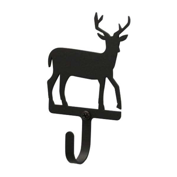 Micasa Deer Wall Hook Small - Black MI141722 - main