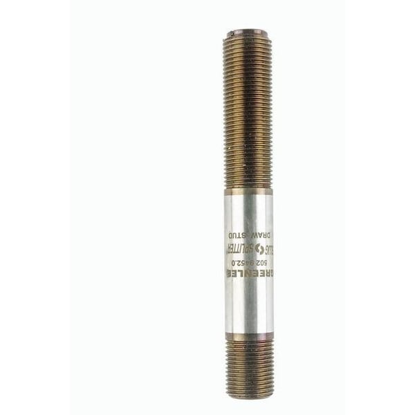 Greenlee Stud, 5 1/2 in, Aluminum, Brass, Copper, Fiberglass, Mild Steel, Plastics, Stainless Steel, Round 29452 - main