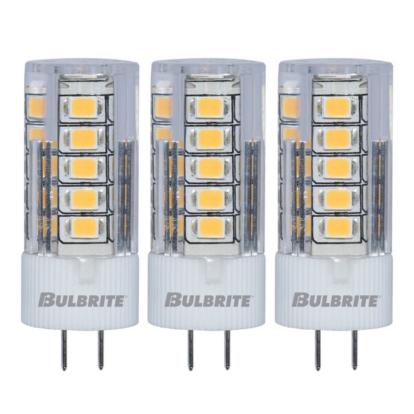 Bulbrite 30-Watt Equivalent JC Non-Dimmable Bi-Pin (G4) LED Light Bulb Soft White Light, 2PK 861511 - main