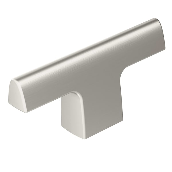 Amerock Riva 2-1/2 in 64 mm Length Satin Nickel Cabinet Knob BP55361G10 - main