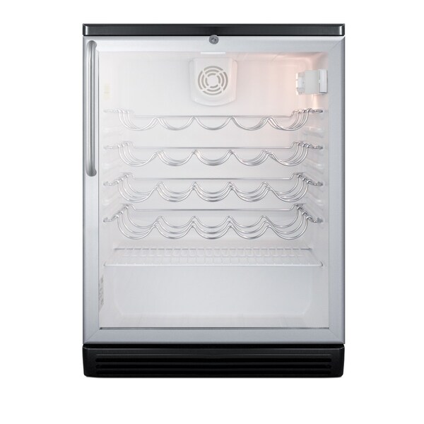 Summit Commercial 24in Wide Wine Cellar SWC6GBLTB - main