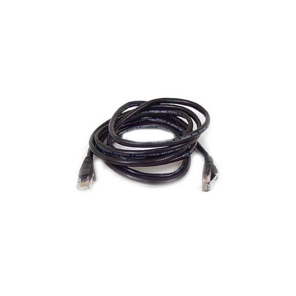 Belkin 25Ft Cat5E Snagless Patch Cable, Utp, Black Pvc Jacket, 24Awg, T568B, A3L791B25-BLK-S - main
