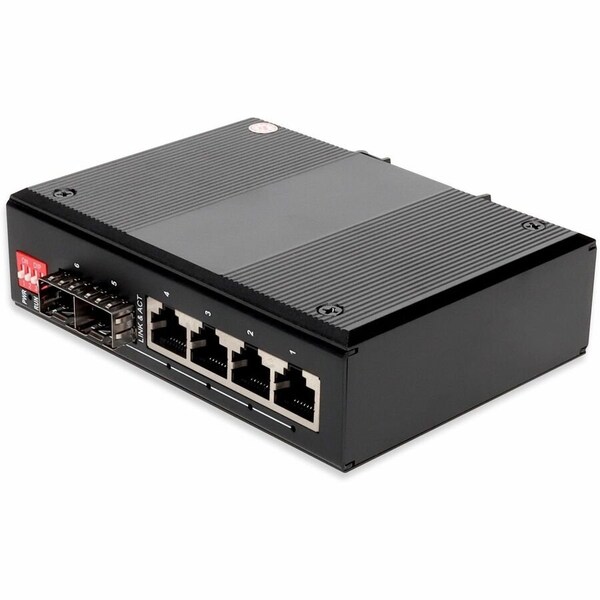 Add-On INDUSTRIAL MANAGED 10/100/1000BASE-TXRJ-45 X4 TO 2 OPEN SFP PORT MEDIA CONVERT ADD-IMGMC-4RJ2SFP - main
