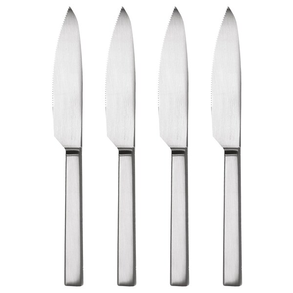Mepra Stile Steak Knives Set - 4 Pieces - Ice Silver 107544434I - main