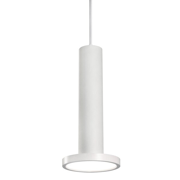Afx Luna, LED Pendant, 6'' W, White LNAP06LAJD1WH - main