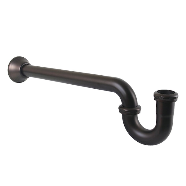 Kingston Brass 1-1/4 in. P-Trap with Bell Flange, 18 in. Length, 18 Gauge, Oil Rubbed Bronze CC5185 - main