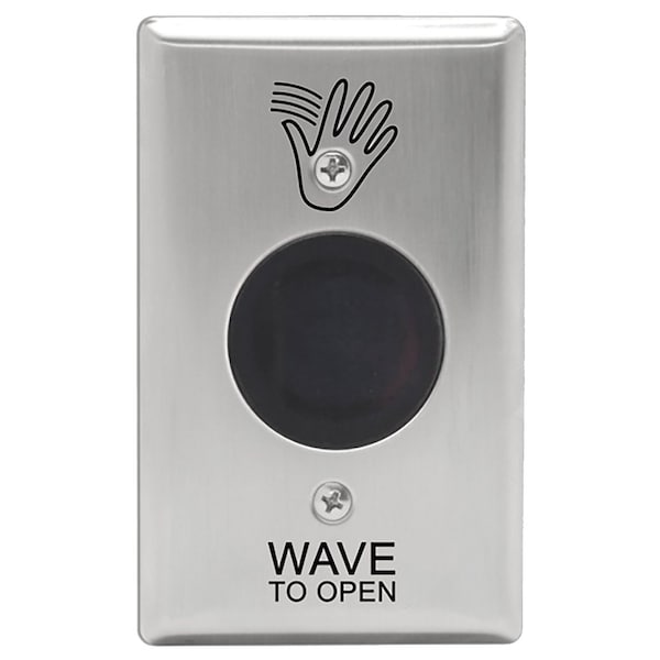 Camden SureWave CM-325 Series Touchless Switch, 2in to 18in Range, 1 Relay, Single Gang Stainless Steel Ha CM-325/41S - main