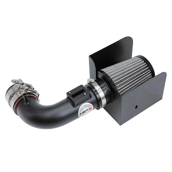 Hps Performance Air Intake Kit with Heat Shield, Black, 827-704WB - main