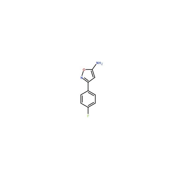 Ak Scientific 3-(4-Fluorophenyl)isoxazol-5-amine (5g), CAS 81465-82-9 2640AC-5g - main