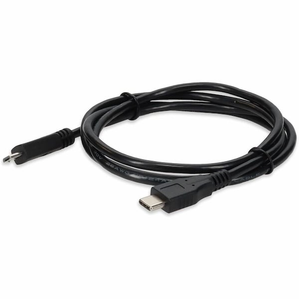 Add-On AddOn 5-Pack of 1m USB C 3.1 Male to Micro-USB B 2.0 Male Black Cables USBC2MUSB21MB-5PK - main