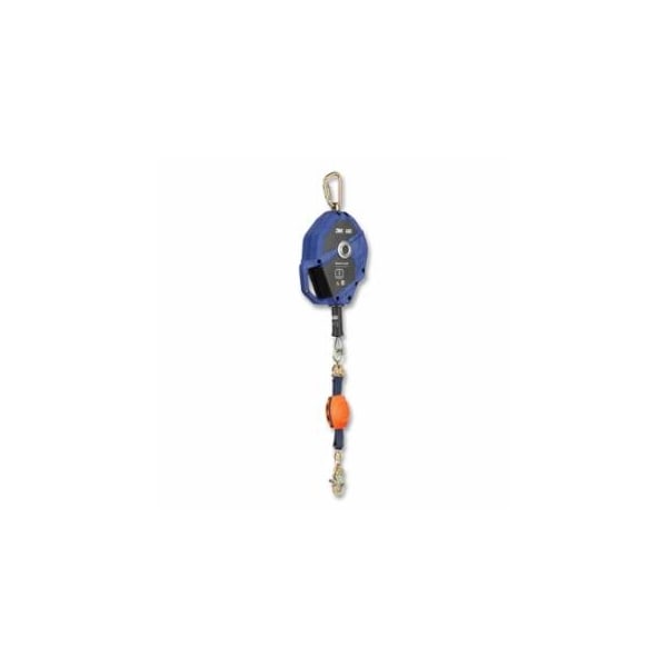 Dbi-Sala Smart Lock Self Retracting Lifeline, 30 ft L, Swivel Snap Hook, 420 lb, Galvanized Steel, Edge, 098-3503890 - main