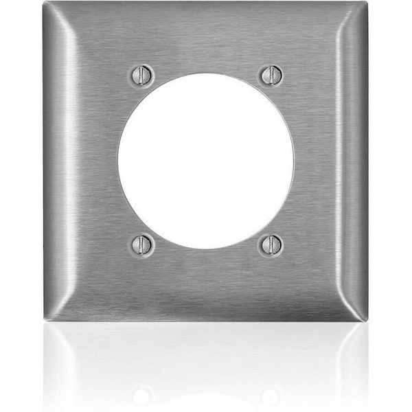 Leviton Wall Plate, Toggle, Stainless Steel SL701 - main
