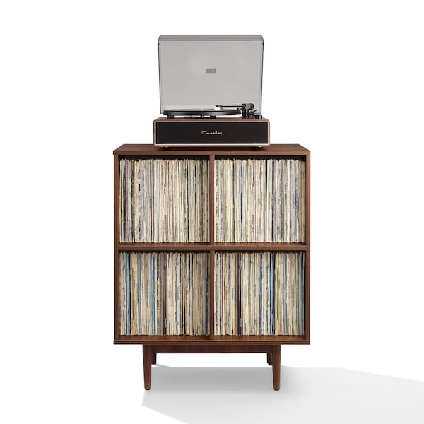 Crosley Liam 4 Cube Record Storage Media Stand CF1131-WA - main