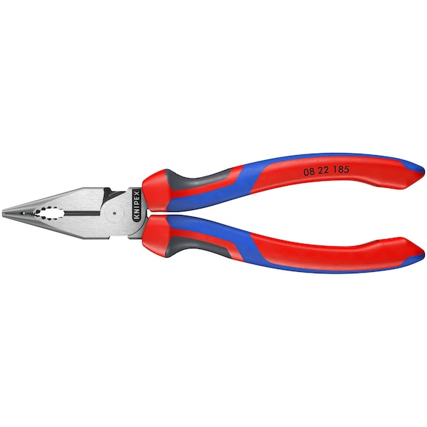 Knipex Needle Nose Combination Pliers, 7.25 in L 08 22 185 - main