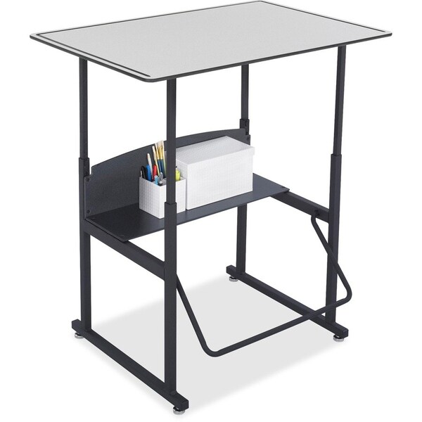 Safco Alphabetter Stand-Up Desk, 36" x 24", Grey 1208GR - main