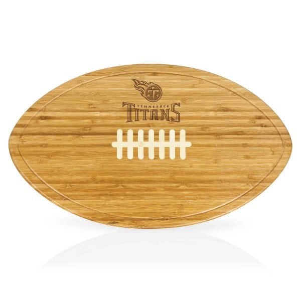 Picnic Time Family Of Brands NFL Tennessee Titans - Kickoff Football Cutting Board & Serving Tray 908-00-505-313-2 - main