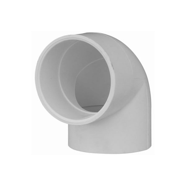 Charlotte Pipe And Foundry 2-1/2" 90Deg Sxs Elbow PVC 02300 1700HA - main