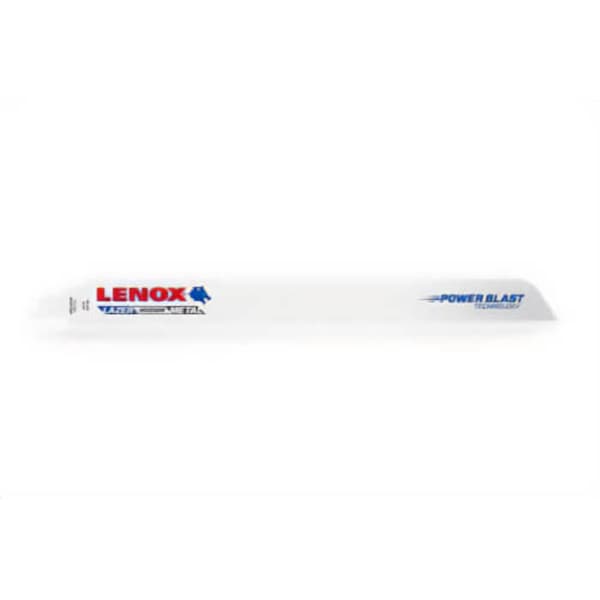 Lenox Reciprocating Saw Blade, Straight, 12 in, 18 TPI, Flexible Steel Body, Shatter-Resistant 20191B12118R - main