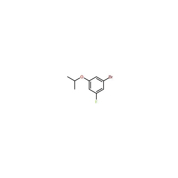 Ak Scientific 1-Bromo-3-fluoro-5-(propan-2-yloxy)benzene (25g), CAS 1309933-61-6 Z0051-25g - main