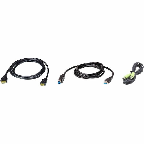 Aten 6INCH USB2.0 HDMI KVM CABLE - CS18208 / CS18216 2L7D02UHX3 - main