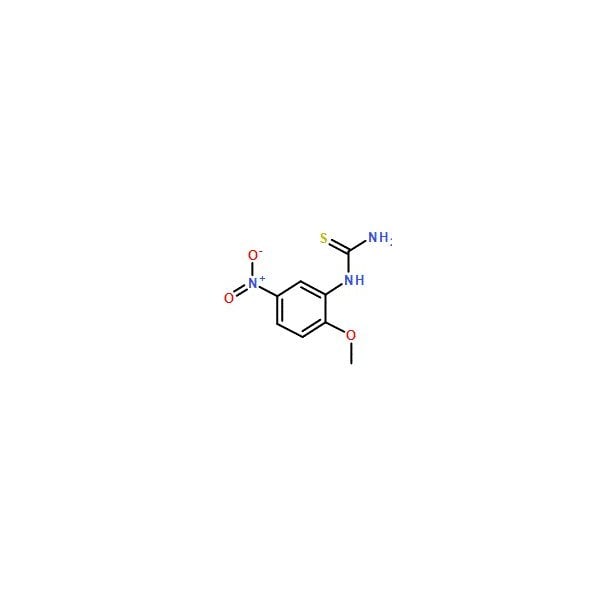 Ak Scientific 1-(2-Methoxy-5-nitrophenyl)thiourea (1g), CAS 159753-14-7 8044AA-1g - main