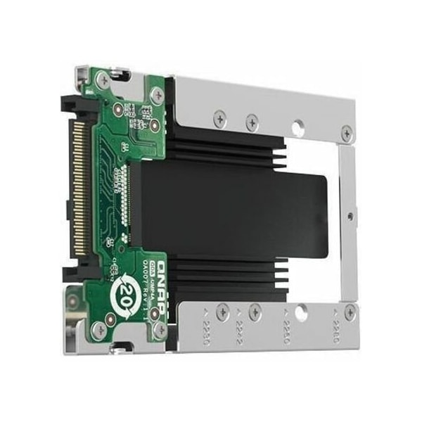 Qnap U.2 NVME TO M.2 NVME SSD PCIE ADAPTER, H : 7MM QDA-UMP4A - main