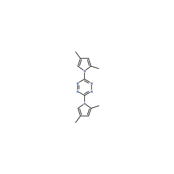 Ak Scientific 3, 6-Bis(3, 5-dimethyl-1H-pyrazol-1-yl)-1, 2, 4, 5-tetrazine (1g), CAS 30169-25-6 X5690-1g - main