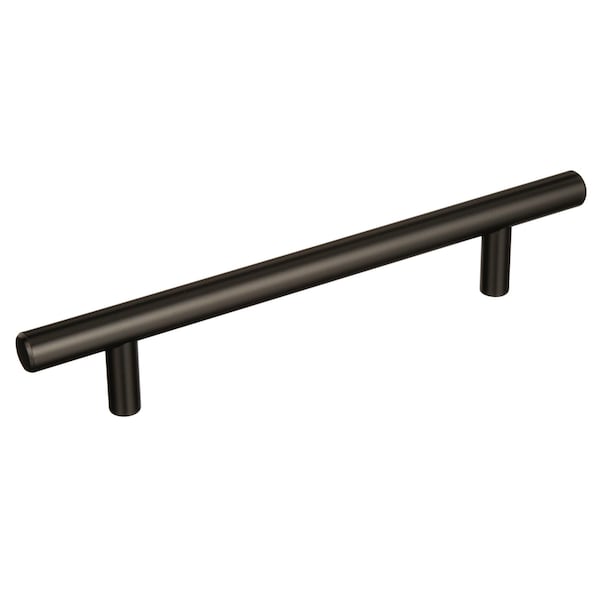 Amerock Bar Pulls 5-1/16 in 128 mm Center-to-Center Black Bronze Cabinet Pull, 10PK 10BX40517BBR - main