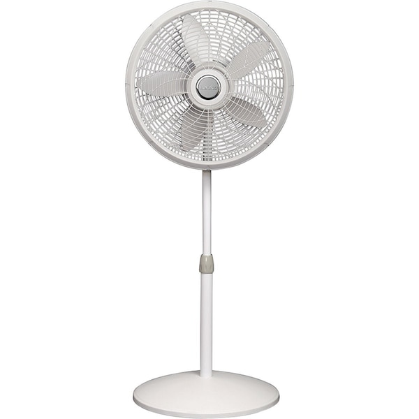 Lasko Elegance & Performance 18'' 3-Speed 38'' to 54-1/2'' H. Oscillating Pedestal Fan 1820 - main