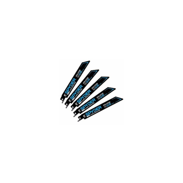 Sm Products Reciprocating Saw Blade, Metal Cutting, Bi-Metal, 18 TPI, 6 in, 5-Pack 200303 - main