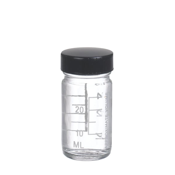 Wheaton VALUMETRIC Graduated Bottle, 1oz, Ru, PK 48 W216978 - main
