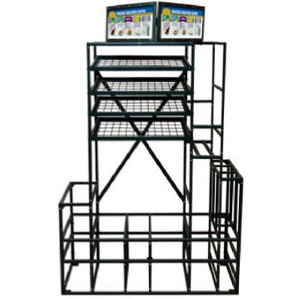 Workstationpro 889890A 4 ft. Free Standing Display Rack WO1623808 - main