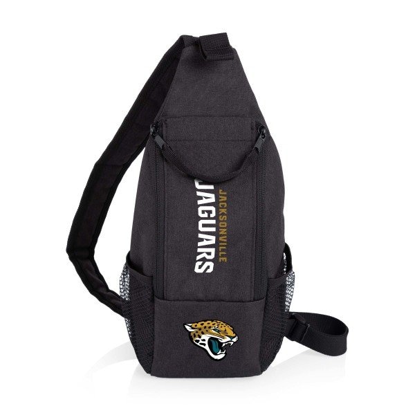 Picnic Time Family Of Brands Jacksonville Jaguars - Strider Cooler Sling Bag, (Black) 759-00-179-154-2 - main