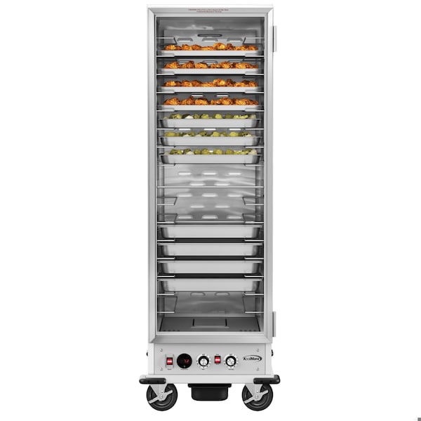 Koolmore 33 in. Commercial Non-Insulated Heated Holding/Proofing Cabinet with Glass Door and Wire Racks KM-CHP36-WNGL - main