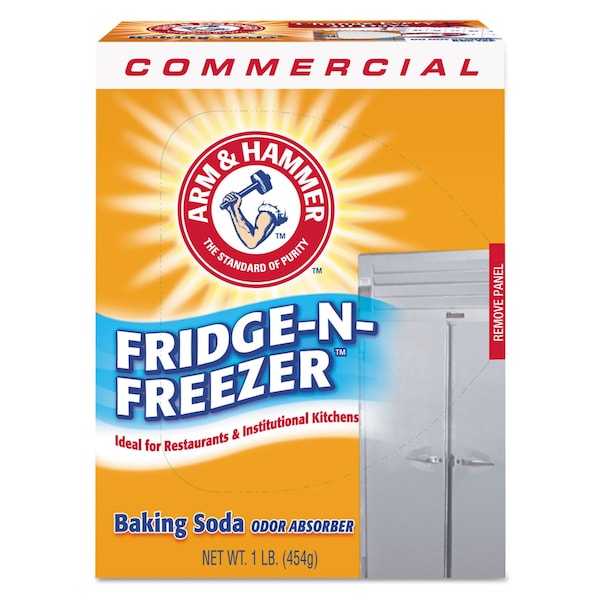 Arm & Hammer Fridge-n-Freezer Pack Baking Soda, Unscented, 16 oz, Powder 33200-84011 - main