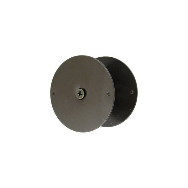 Don-Jo Mfg Hole Filler Plate Cover 2-1/8in, 695/SP313 Duranodic Dark Bronze BF-161-DU - main