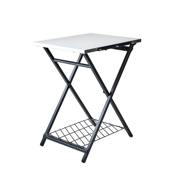 Ooni Grill Folding Table, 110 lb, 22.64 in OAL, 27.56 in OAW, 35.43 in OAH, Carbon Steel/Stainless Steel UU-P1F400 - main
